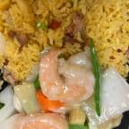 Best Shrimp with Chinese Vegetables (Combo Plate) in Middleton, WI